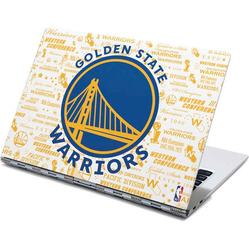 NBA Golden State Warriors Historic Blast Yoga 910 2-in-1 14in Touch-Screen Skin